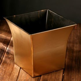 Donica złota, naczynie świąteczne wys.14 cm