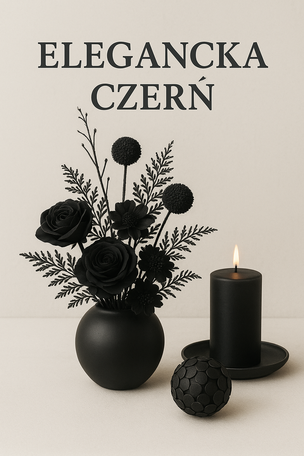ELEGANCKA CZERŃ