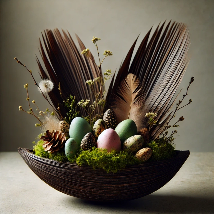  Łuska kokosowa, łódeczka 15-20 cm