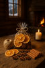 Naturalny zestaw DIY GrandDeco – pomarańcze cynamon anyż juta