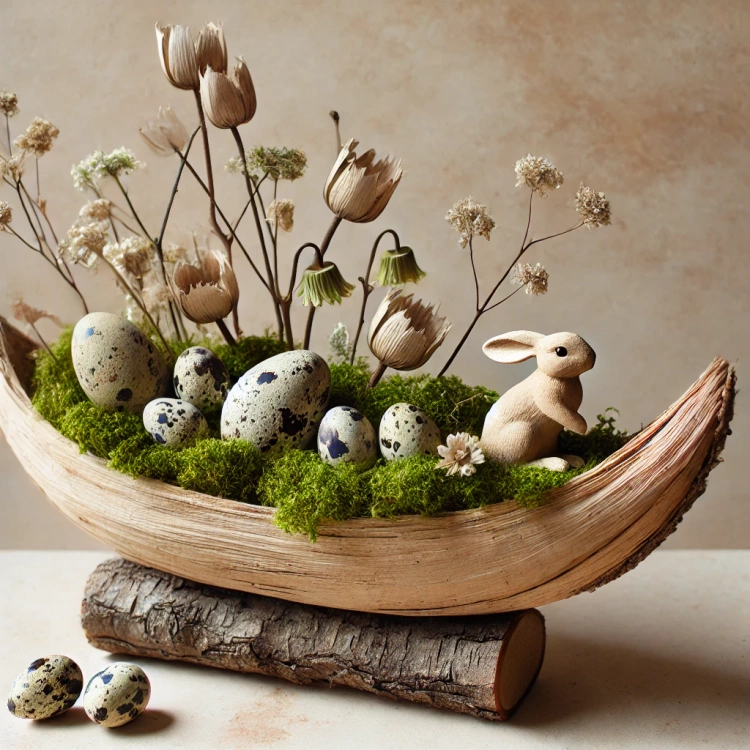  Łuska kokosowa, łódeczka 15-20 cm