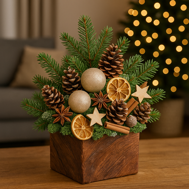 Naturalne płaty kory palmowej do rękodzieła świątecznego – dekoracje DIY, eco handmade, aranżacje bożonarodzeniowe