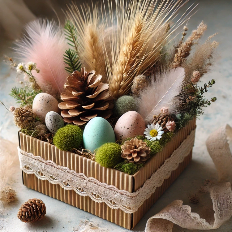 Szyszki naturalne mix gatunków 35–40 szt. do dekoracji świątecznych i zimowych DIY