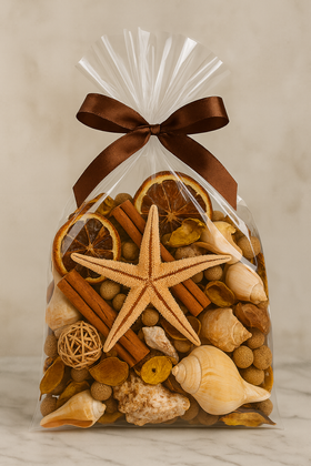 Morska Miska Dekoracyjna z Muszlami i Anyżem