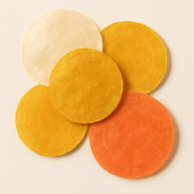 Muszle Capiz 7–11 cm 12 szt – GrandDeco  Naturalne, perłowe krążki do dekoracji świątecznych i zimowych aranżacji