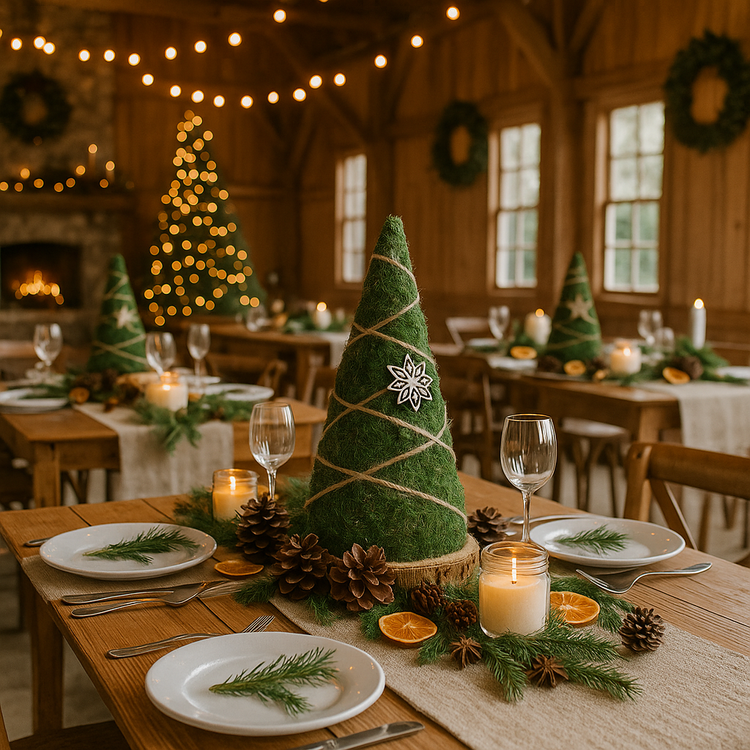 CHOINKA ZAPAKOWANA NA PREZENT