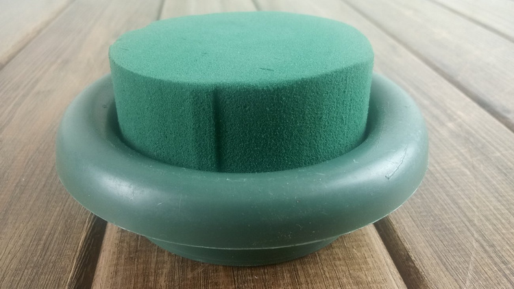 Gąbka do dekoracji, zieleń cięta, zestaw do samodzielnego ułożenia DIY