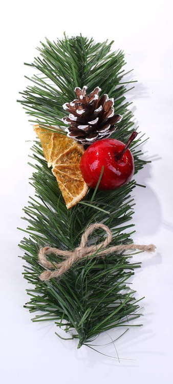 Suszone plastry pomarańczy 12 szt. – naturalna dekoracja świąteczna DIY