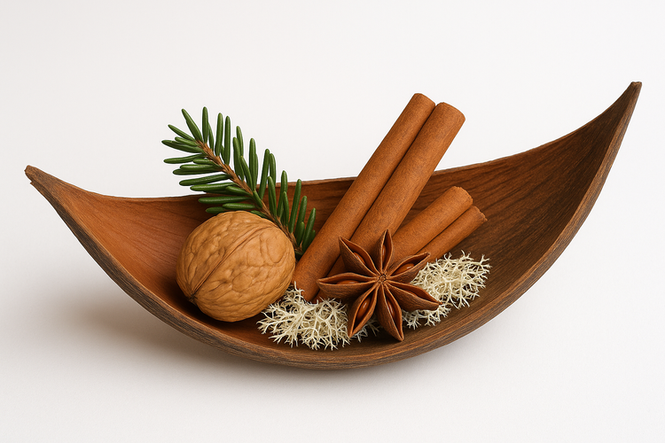 Naturalny Zestaw DIY 3 Łuski Kokosowe 15-20  cm do Aromatycznych Dekoracji