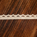 Koronka bawełniana naturalna  10 mm dł. 200 cm wz G