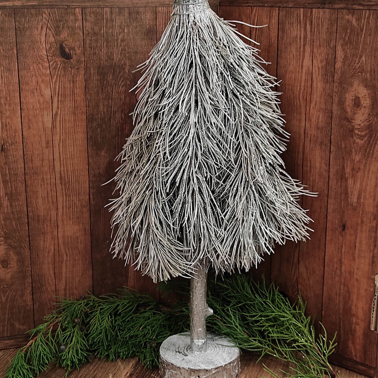 Gałązki sosny naturalne 3 szt. ok. 25 cm – dekoracja świąteczna, stroiki, handmade