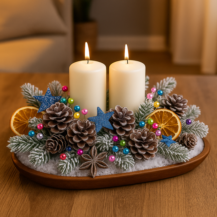 Wielokolorowe szpilki dekoracyjne 6 cm – zestaw ok. 100 szt. z perłowymi główkami 4–8 mm