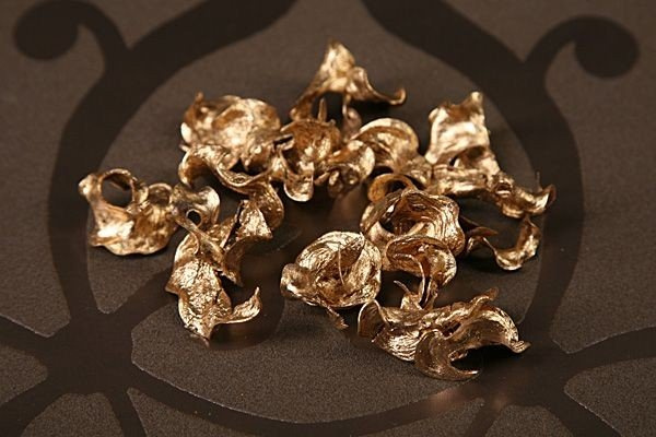 Złote kręcone wiórki op. 30 g ok 0.5 l