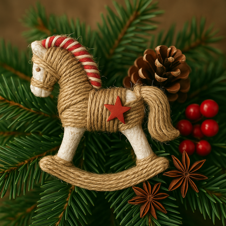 GrandDeco – Zestaw 24 styropianowych kształtek do dekoracji świątecznych | Aniołki, choinki, Mikołaje, gwiazdki, szyszki, księżyc | DIY, decoupage, kreatywne ozdoby