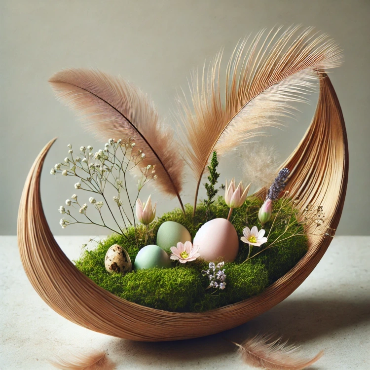  Łuska kokosowa, łódeczka 15-20 cm