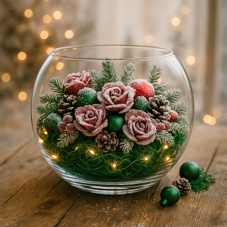  Mech kręcony egzotyczny – 30 g | Ciemna zieleń | Dekoracja florystyczna