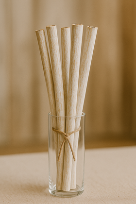 Dekoracyjny bukiet z bielonych lasek cynamonu 40 cm – naturalna ozdoba w stylu rustykalnym i świątecznym