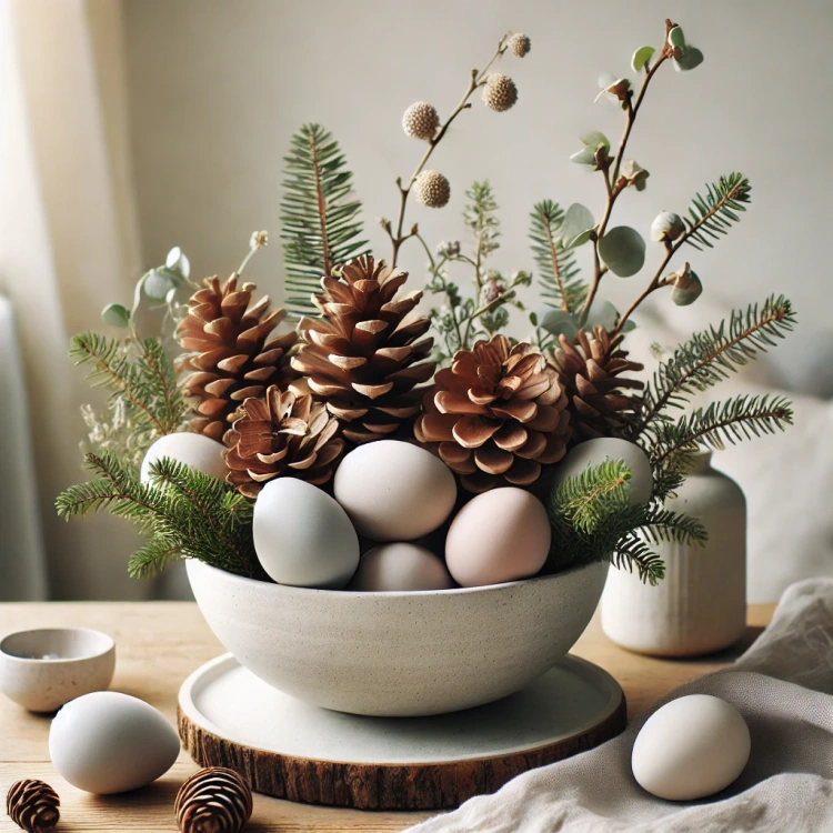 Szyszki naturalne mix gatunków 35–40 szt. do dekoracji świątecznych i zimowych DIY