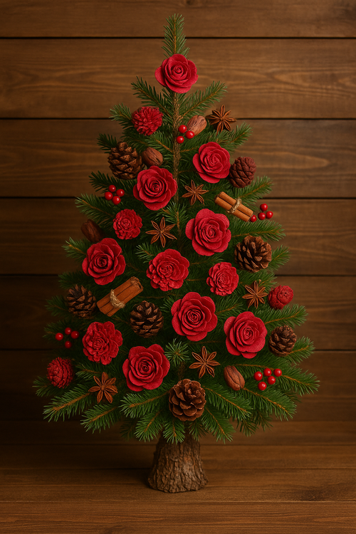 Kwiaty shola naturalne 60 szt. (2–6 cm) – kolekcja GrandDeco