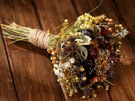 Bukiet suszone trawy polne-produkt naturalny ok 30 cm