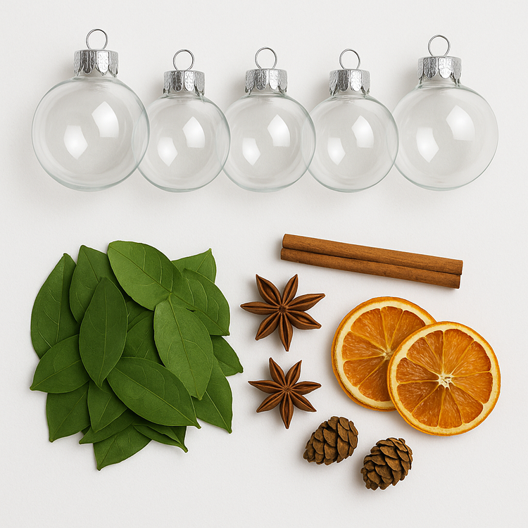 Suszone zielone listki dekoracyjne 900 szt. | Barwione liście 2–3 cm | Naturalne ozdoby do stroików, świec, bombek, aranżacji świątecznych